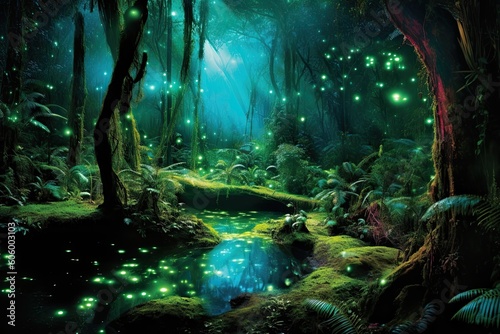 Journey to Radiance: Discover the Bioluminescent Forest's Hidden Treasures