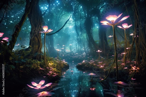 The Forest Awakens  Embracing the Bioluminescent Magic