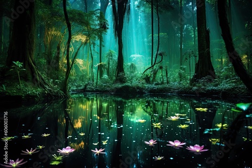 Luminescent Paradise  Discover the Mysteries of the Bioluminescent Forest