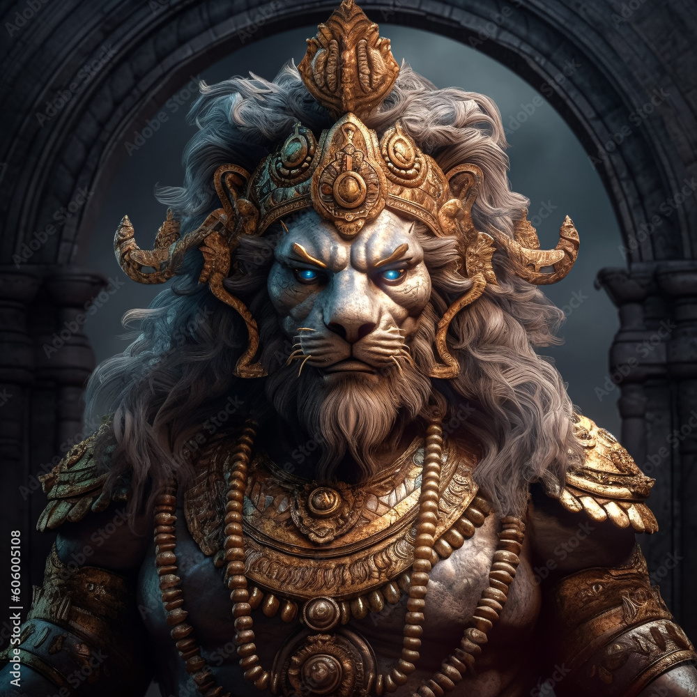Hindu god Narsimha