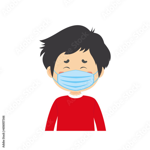 Little Boy Is Sick