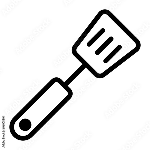 spatula line icon