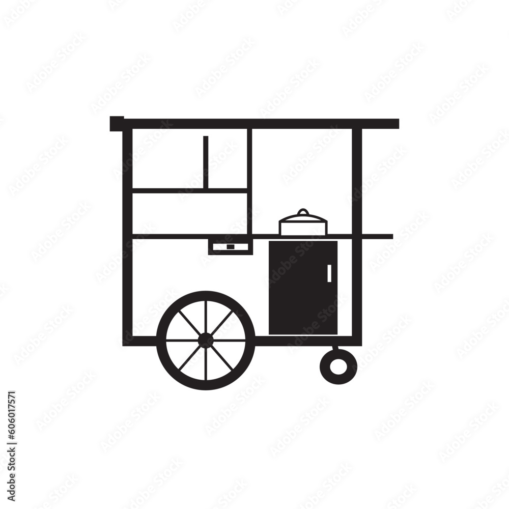 trade cart icon logo vector design trade cart icon logo vector design