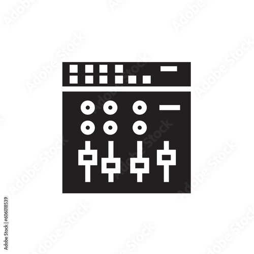 Audio Music Mixing Icon