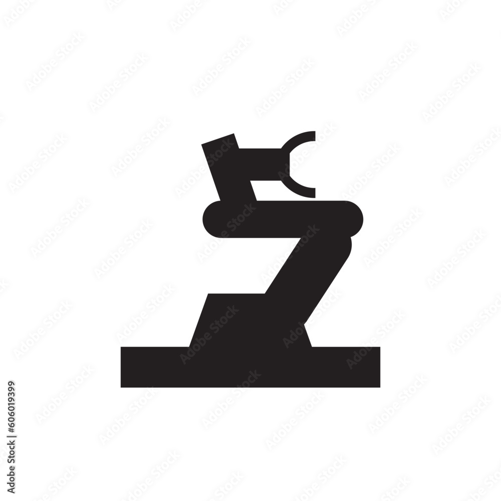 Indusrty Machine Robot Icon Indusrty Machine Robot Icon