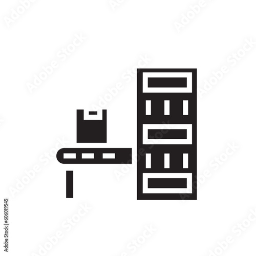 Belt Conveyor Factory Icon