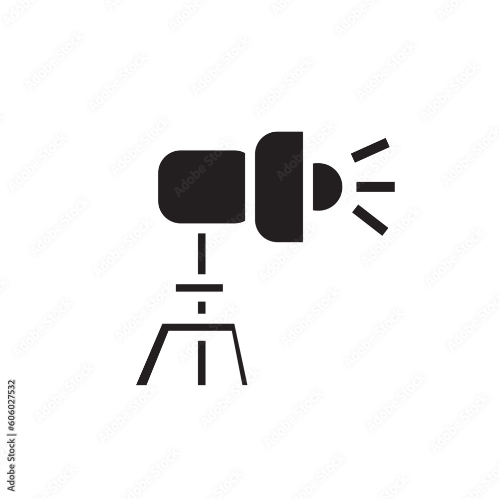 Camera Creative Lighting Icon Camera Creative Lighting Icon
