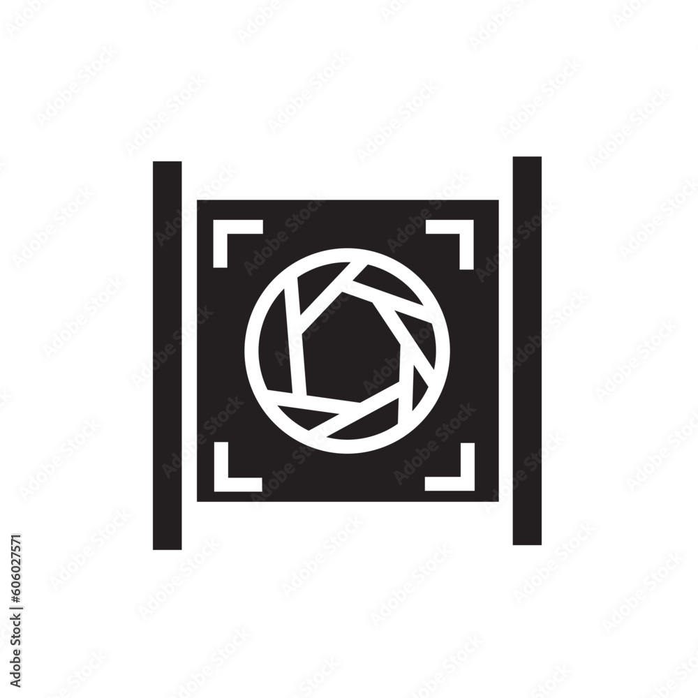 Camera Lens Photo Icon Camera Lens Photo Icon
