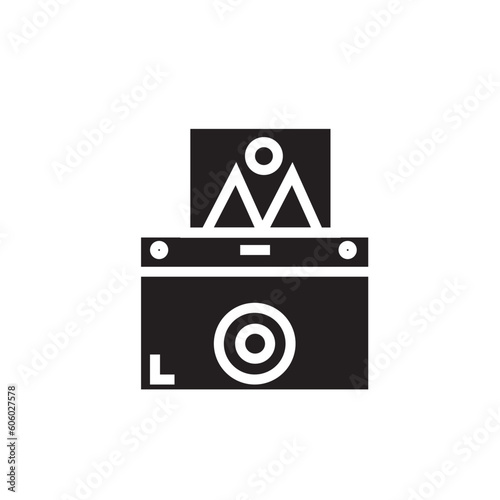 Camera Instan Creative Icon