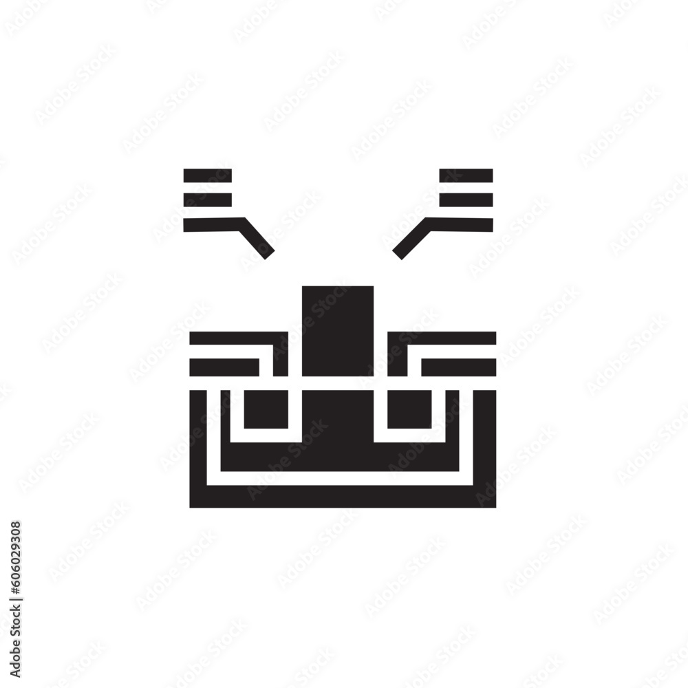Factory Product Plant Icon Factory Product Plant Icon