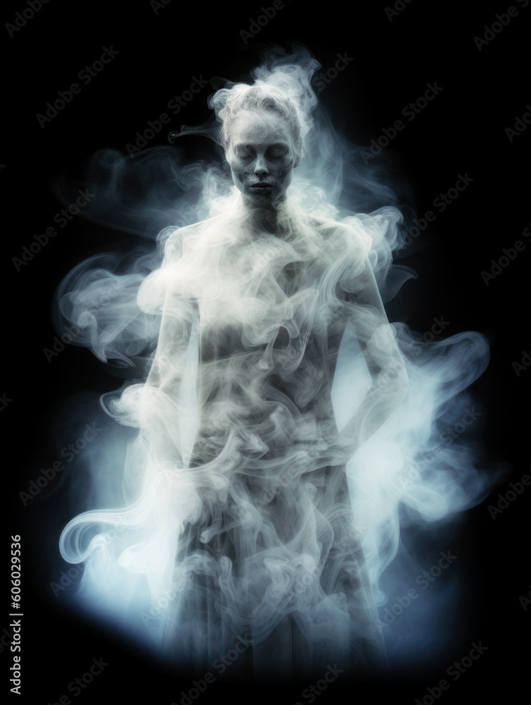 I think i saw a ghost Emerging from the darkness, a ghostly figure forms from wisps of white smoke. Its human-like shape, a chilling spectacle, creeps toward the camera. Generative AI I think i saw a ghost Emerging from the darkness, a ghostly figure forms from wisps of white smoke. Its human-like shape, a chilling spectacle, creeps toward the camera. Generative AI