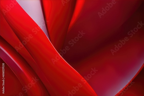 Full frame abstract red background - AI Generated