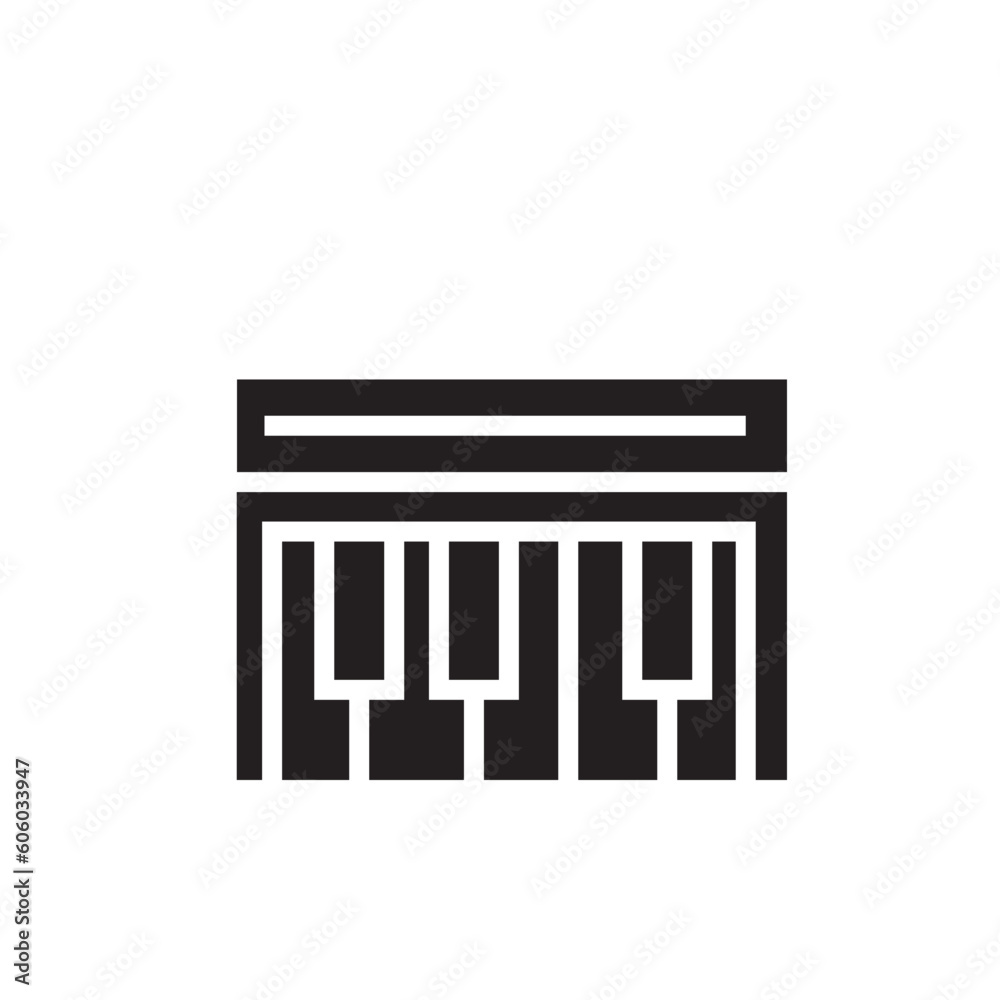 Keyboard Keys Midi Icon Keyboard Keys Midi Icon