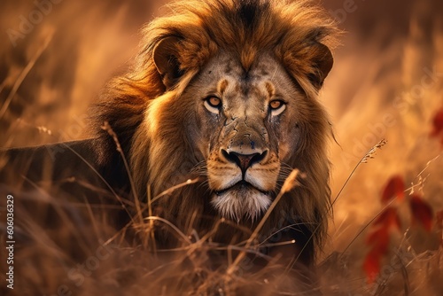 Wild Majesty: Lion's Grace Unveiled