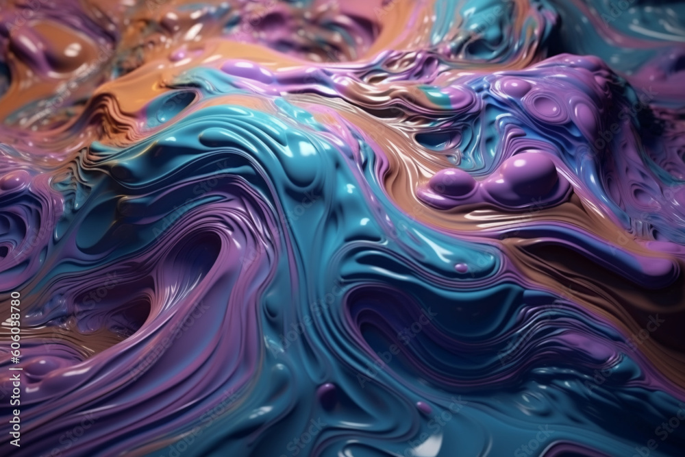 Liquid paint background wallpaper. Generative Ai Liquid paint background wallpaper. Generative Ai