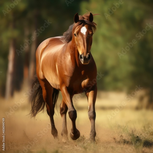 horse on the beach