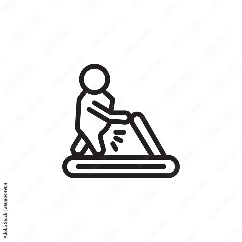 Body Fat Man Outline Icon