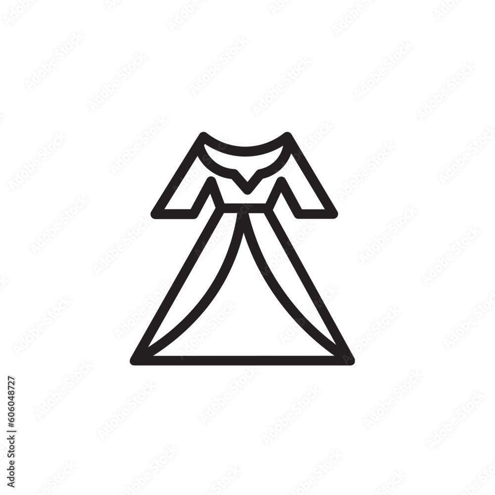 Clothes Dress Fashion Outline Icon Clothes Dress Fashion Outline Icon