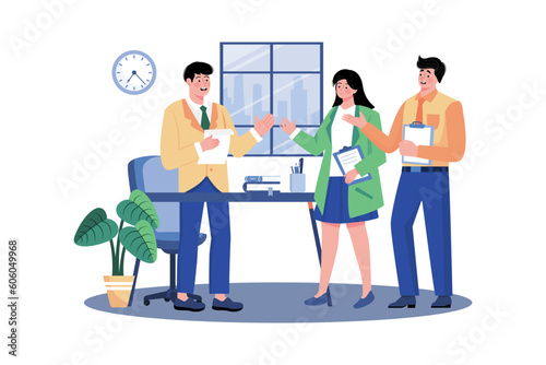 Employers extend job offers to qualified candidates.