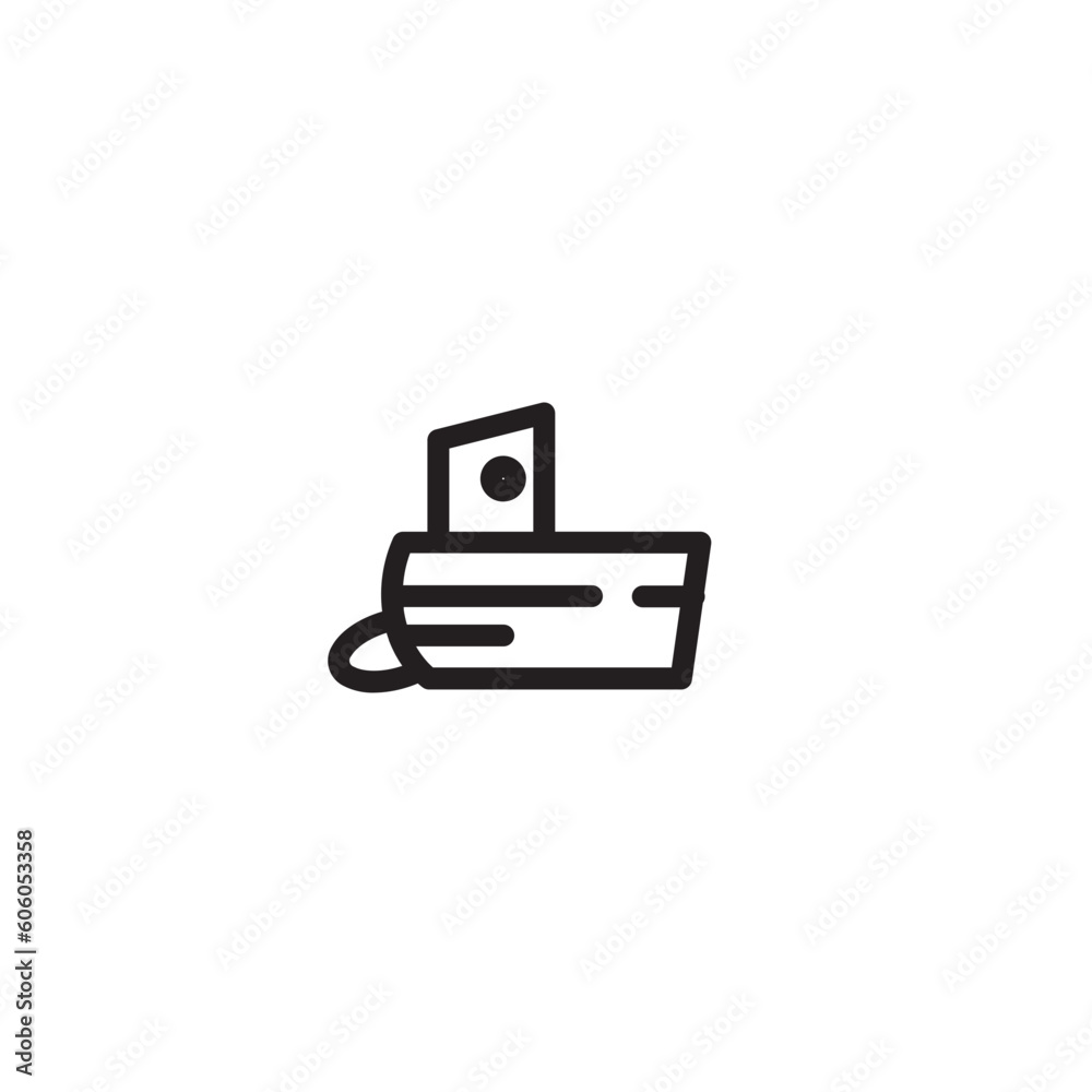 Boat Fish Boat Outline Icon Boat Fish Boat Outline Icon