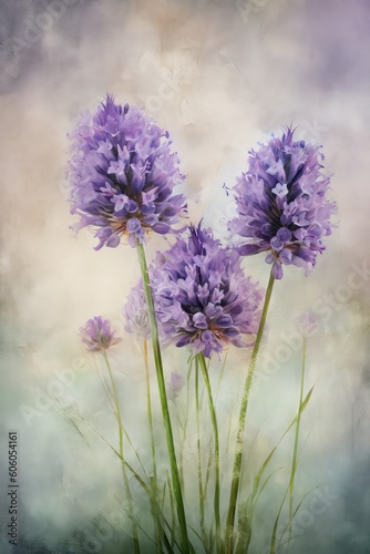 lavender flowers in the field