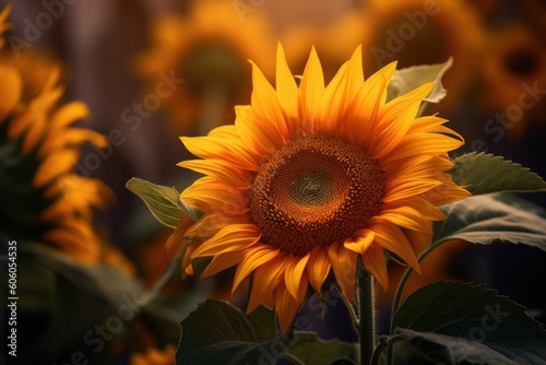 Bright and Beautiful Sunflower Field