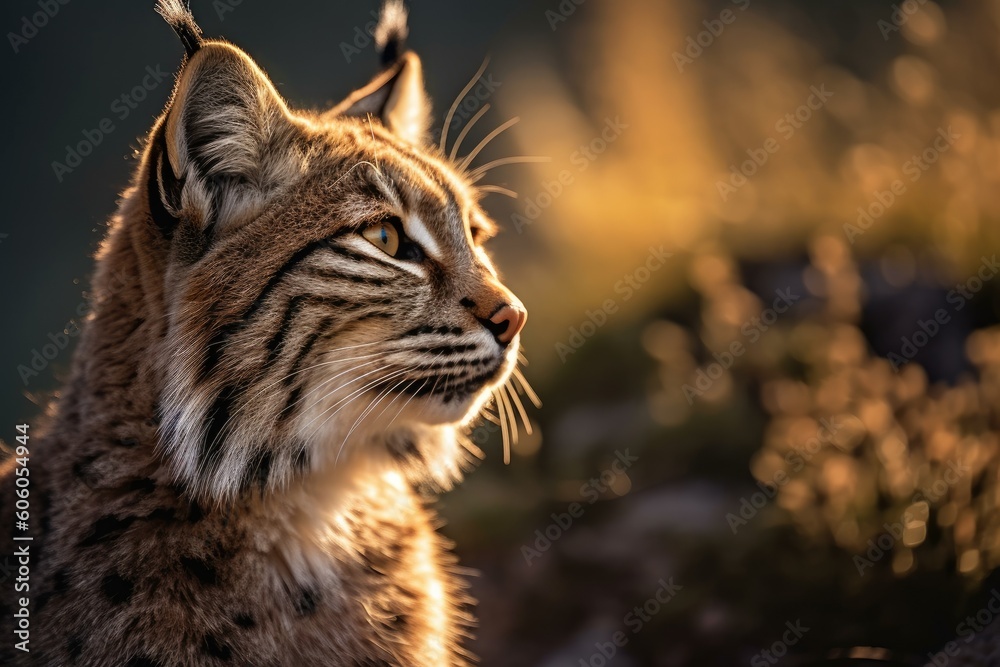Fototapeta premium Bobcat in its Natural Habitat