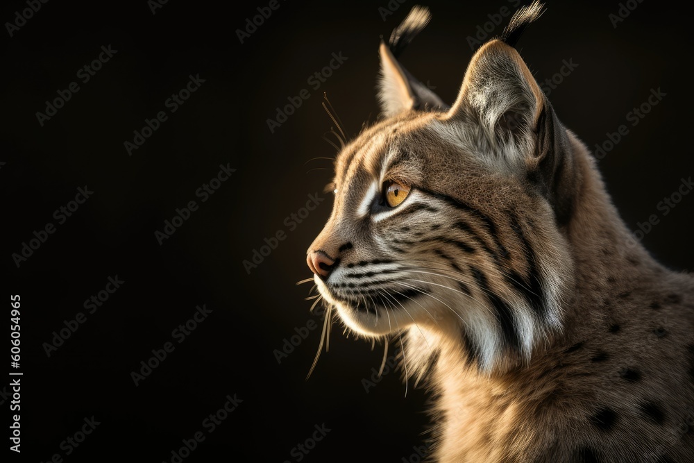 Bobcat in the Untamed Wilderness Bobcat in the Untamed Wilderness