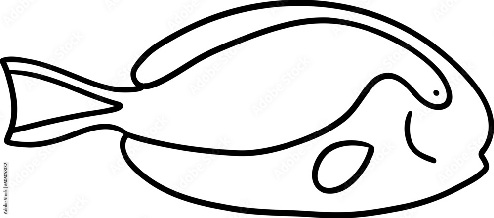 Obraz premium Doodle fish