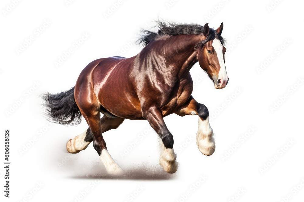 horse isolated on white horse isolated on white
