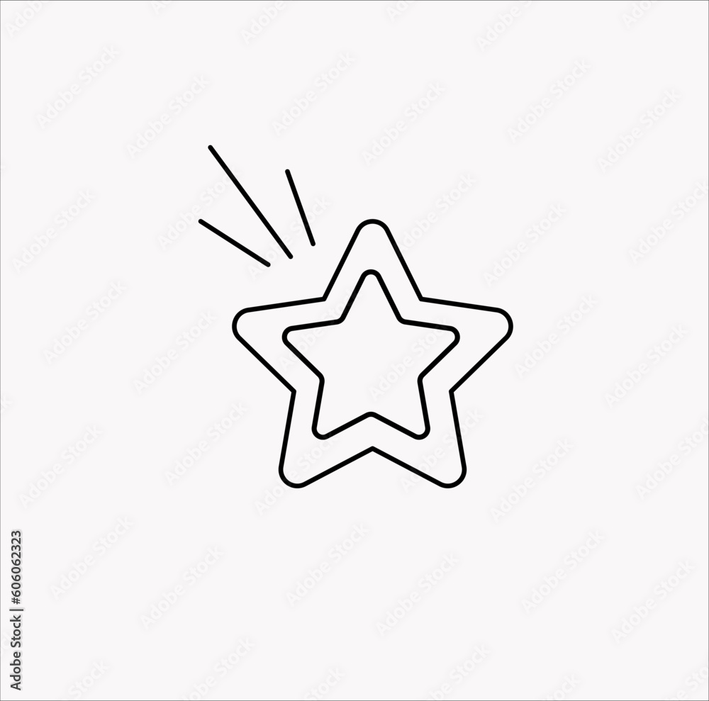 black star - star Icon Vector icon/star icon/star- vector icon. black star - star Icon Vector icon/star icon/star- vector icon.