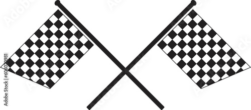 checkered flag svg vector file , resizable , isolated on white background
