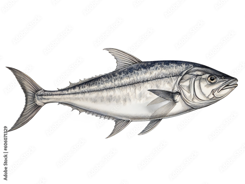Prized Catch: A Stunning Full-Body Fish on a Transparent Background. Generative AI Prized Catch: A Stunning Full-Body Fish on a Transparent Background. Generative AI