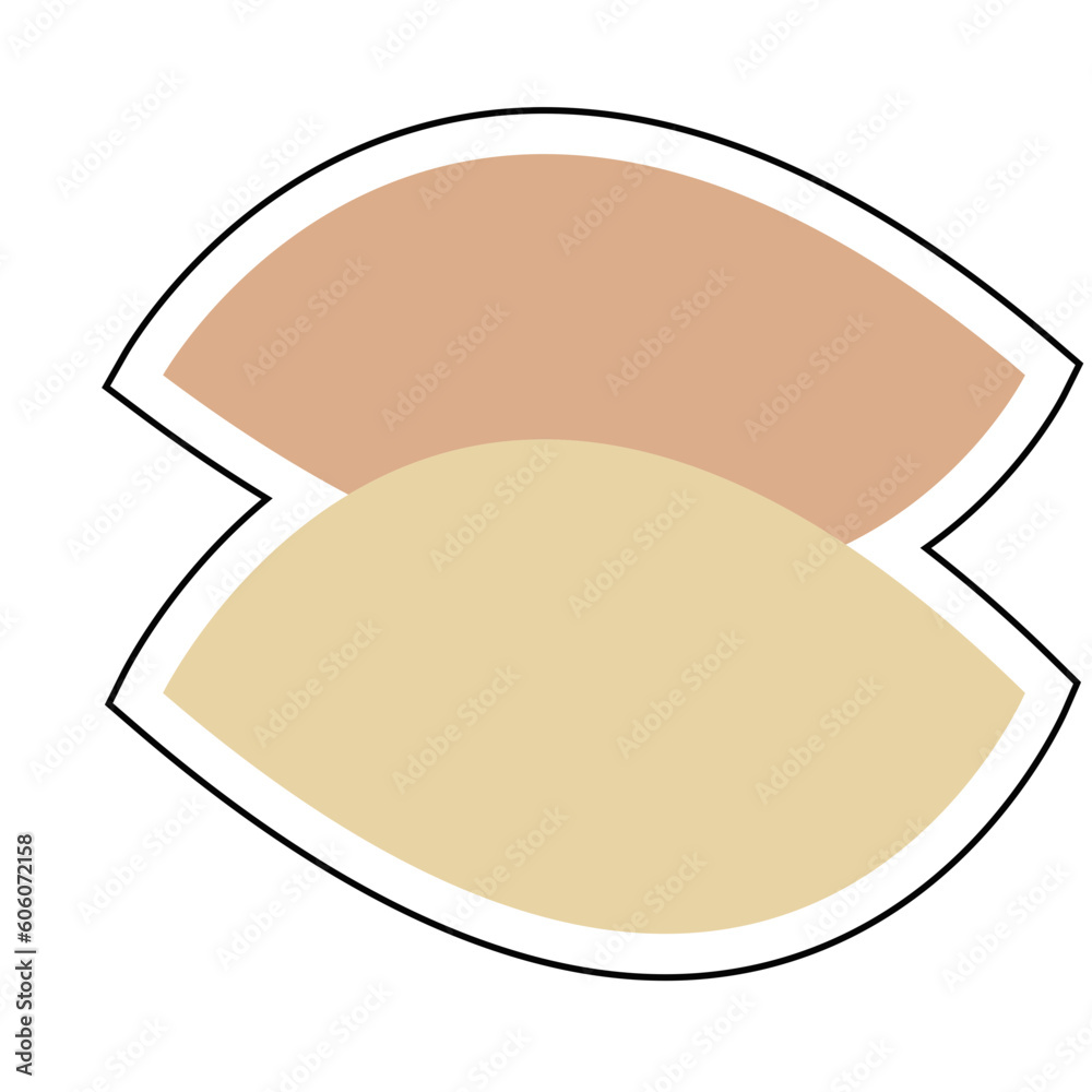 Sticker SWEET POTATO design vector icon design vector line icon svg Sticker SWEET POTATO design vector icon design vector line icon svg
