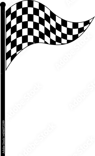 checkered flag svg vector file , resizable , isolated on white background