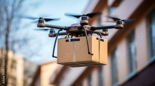 Drone delivery, generative ai