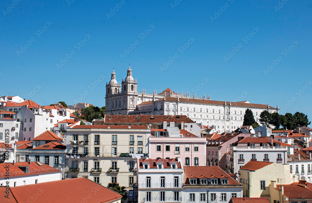 A view of the capital of Portugal, city of Lisbon