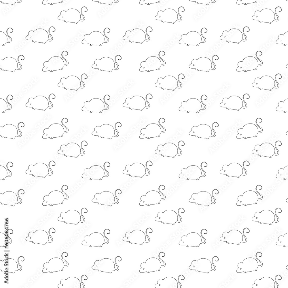 Background with a mouse Background with a mouse