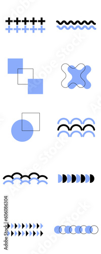 Geometric Shapes Set Collection