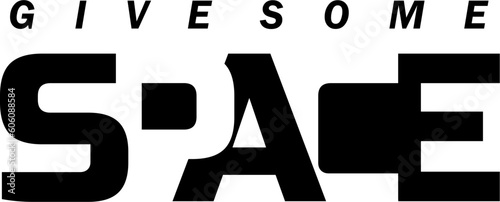 black and white text