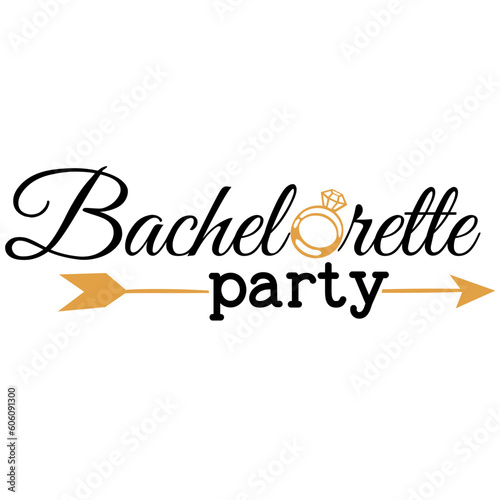 Bachelorette Hand drawn motivation lettering phrase in modern calligraphy style. Inspiration slogan for print and poster design. Vector illustration. 