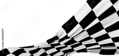 grid abstract background chess checkered flag finish line victory 3d rendering © vegefox.com