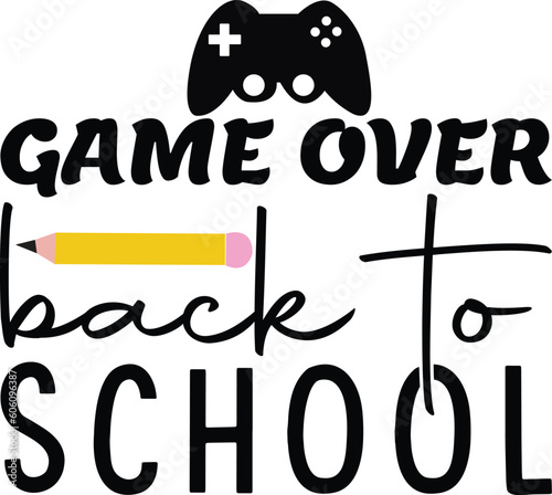 game over back to school