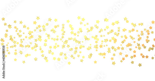 XMAS Stars - stars background, sparkle lights confetti falling. magic shining Flying christmas stars on night (PNG transparent)