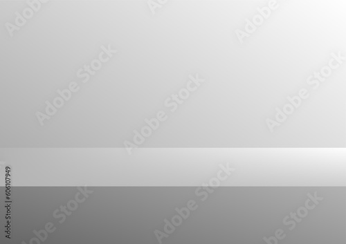 wall podium template background vector