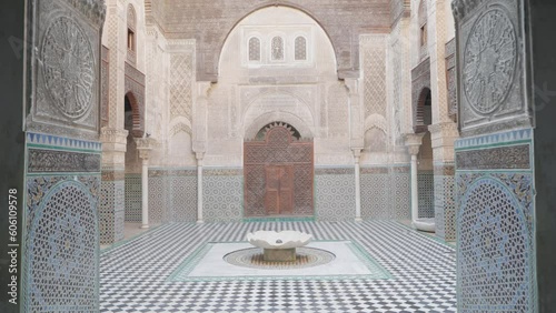 Mosque in Fez, Morocco 4k