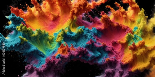 Abstract background. Created with Generative AI technology.
