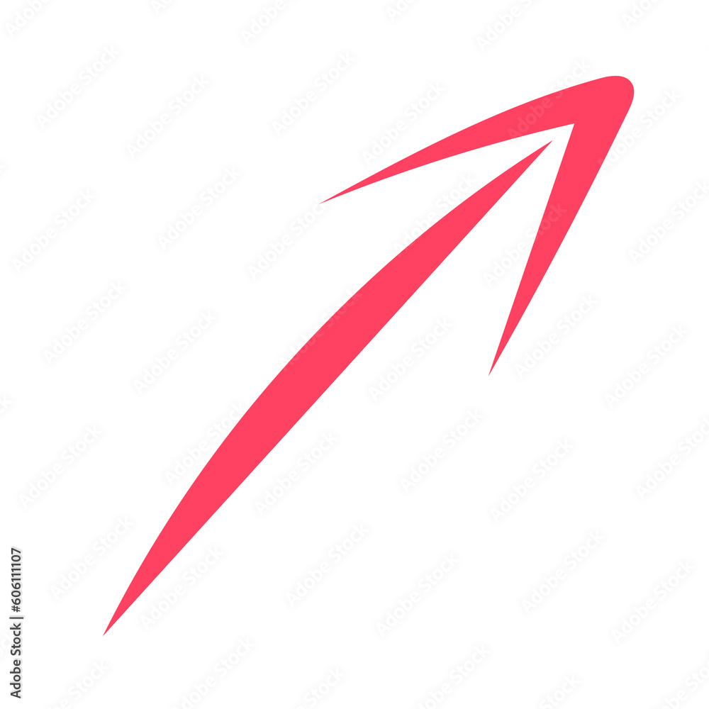Arrows pointing in different directions handwritten , Flat Modern design, illustration Arrows pointing in different directions handwritten , Flat Modern design, illustration