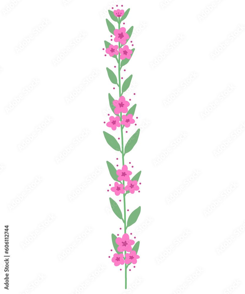 deep pink flower vine deep pink flower vine