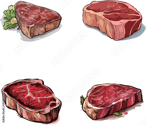 steak illustration
